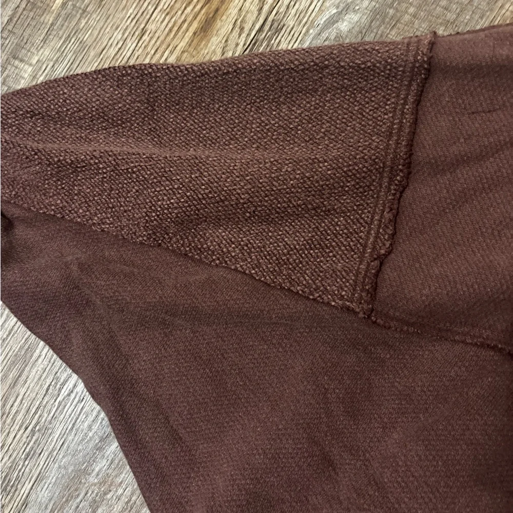 Free People Forever Yours Cardi In Charred Eggplant We The Free (NWOT) - Picture 6 of 12